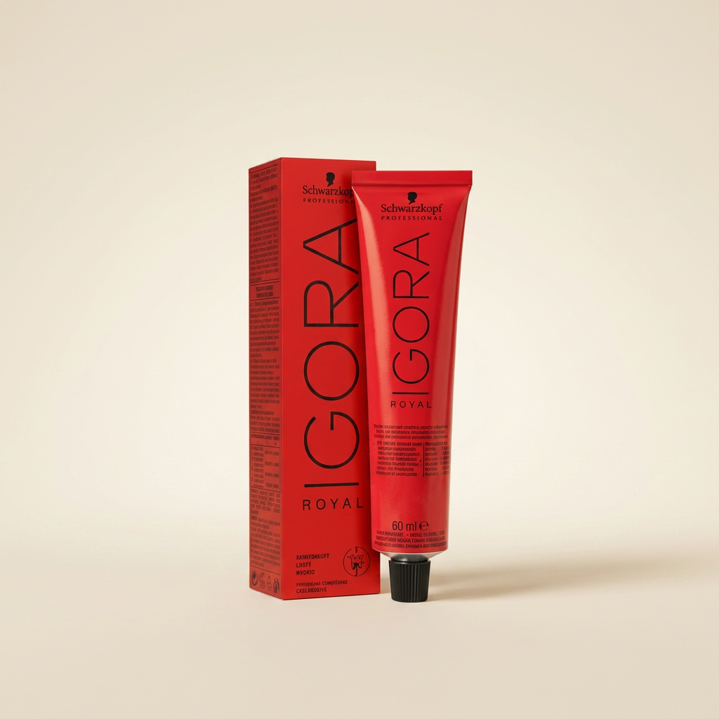 Schwarzkopf Professional IGORA Royal permanent hair colour tube and carton